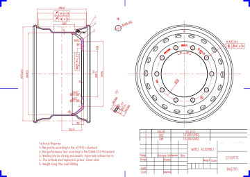disk 11,75X22,5 DISK ET120 (385/65R22,5)